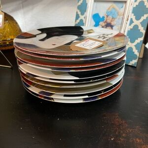 Set of 10 Fitz and Floyd Dessert plates